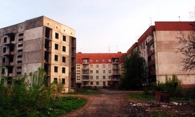 brown field land