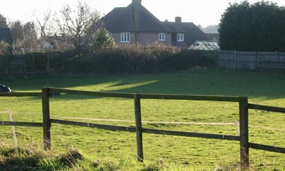 building houses on green belt